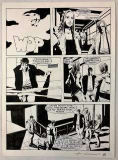Dylan Dog spec. n. 25 - Tavola originale "La Piramide capovolta" - Page volante - (1976) | Catawiki