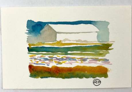 Gipi - Illustr. Originale "Paesaggio" - Page volante | Catawiki