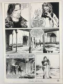 Dampyr n. 19 - Tavola Originale "La Luce Nera" - Page volante - (2001) | Catawiki