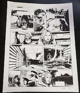 L’étoile du desert T4 - Hugues Labiano - Planche originale (p.20) - Page volante - (2017) | Catawiki