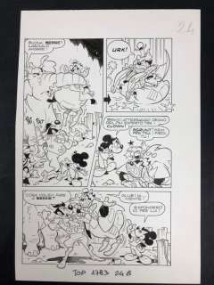 Topolino n. 1783 - Massimo De Vita - tavola originale - Page volante - (1990) | Catawiki