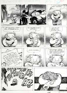 Hislaire | Bidouille et Violette, planche n°46 Ã  l’encre de… | Banque Dessinée