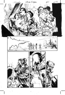 Jonas Scharf | Ultimate Endgame #1 Page 23 | Geoff M Art Sales