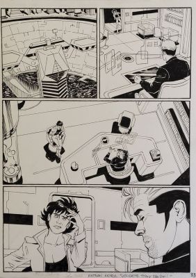 Elena Pianta | NATHAN NEVER n.421 – UNA PALLOTTOLA PER TROY, pag.37 | Avalon Comic Art