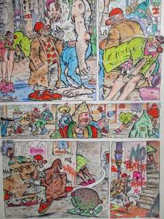 Schreurs, Eric - Originele pagina in kleur (p.8) - Adrian Backfish - Hebbedingetje (1984) | Catawiki