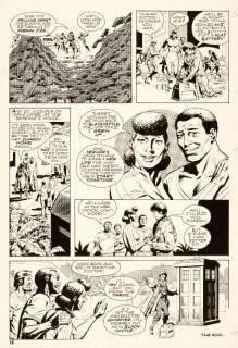 Doctor Who original artwork (1981) by Dave Gibbons for Doctor Who… | Comic Book Auctions ltd
