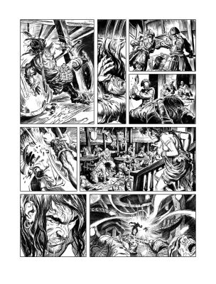 Paolo Martinello | CONAN IL CIMMERO: INTRUSI A PALAZZO pag.14 | Avalon Comic Art