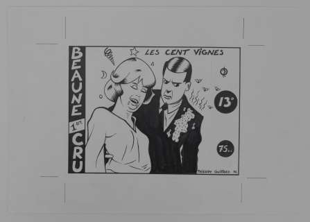 Guitard Thierry Illustration... | GUITARD Thierry Illustration pour une étiquette de... | Vermot et Associés