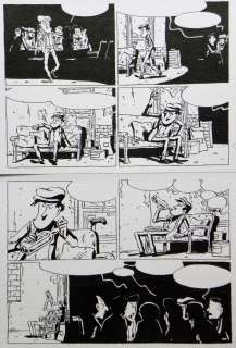 Jérôme Jouvray | Lincoln  » Ni Dieu, Ni Maître !  » – Planche originale n° 24 – Jérôme Jouvray | Zic et Bul