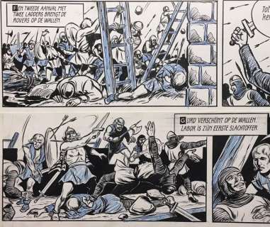 De Rode Ridder 43 -  Originele pagina (p.33) - Parcival - (1969) | Catawiki