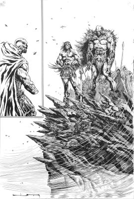 Spawn Dark Ages 1 page 20 by Liam Sharp | Planet Original Art