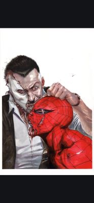 Amazing Spiderman #685 cover by Gabriele Dell‘Otto