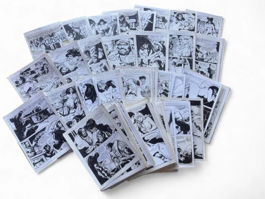 Del Mas - Série... | Del Mas - Série Jaune - La luxure et la haine - Ensemble... | Aibo Art Auction