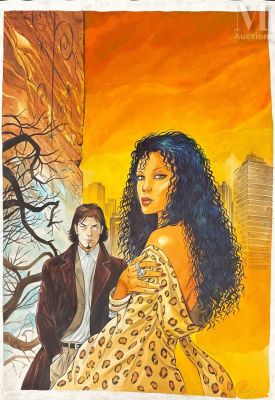 Grenson, Olivier (Né En 1962) | Lot 127 : Niklos Koda, Illustration pour un projet de couverture du magazine… | Millon