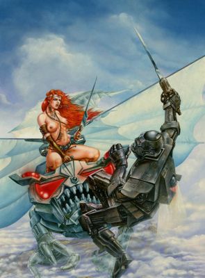 Luis Royo. - METAL-MORPHOSIS