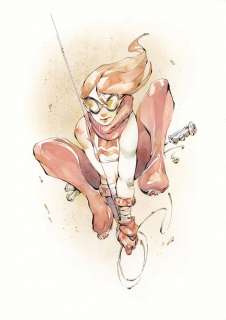 Chuma Hill | A4 Anya Earth-616 Spider-Girl Illustration | Kirby’s Comic Art