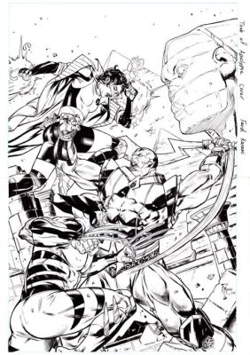 Tomb of Apocalypse #2 - featuring Wolverine Farid Karami- Cover | Comix Art Studio