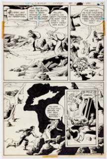 Abe Ocampo - Weird Mystery Tales #11 Story Page 8 Original Art (DC, 1974).