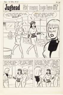 Joe Edwards | Archie’s Pals ’n’ Gals #37 Complete 4-Page Story "Not Many Boys Have It" Original Art (Archie, 1966). | Heritage