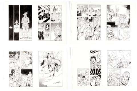 Pat Broderick And Bruce Patterson | Classics Illustrated: Henry V Unpublished Complete 48-Page Story Original Art Group of 25 (Acclaim, 1998). | Heritage