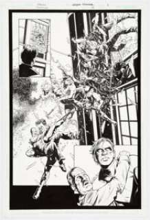 Don Kramer and Wayne Faucher - Nightwing #138 Story Page 6 Original Art (DC, 2008)....