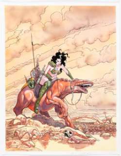 Massimo Carnevale Illustration Original Art (Eura Editoriale, c 1970s). ... | Heritage