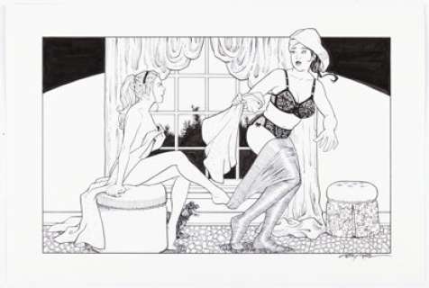 Terry Moore - Strangers in Paradise Specialty Illustration Original Art (c. 2010s).... | Heritage