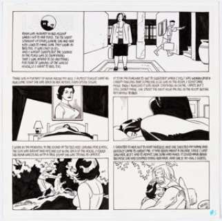 Jaime Hernandez New York Times Magazine - Love and Rockets Story Page 4 Maggie Original Art ... | Heritage