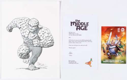 Steve Conley - Thing Illustration Original Art (2021)....