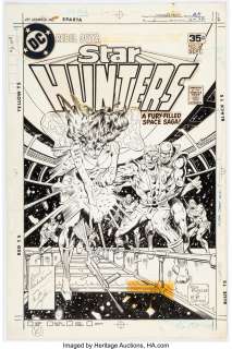 Rich Buckler And Bob Layton | Star Hunters #6 Cover Original Art (DC, 1978).... | Heritage