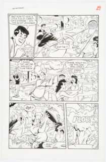 Al Bigley and Al Milgrom - Archie & Friends #65 Story Page 4 Original Art (Archie, 2003)....
