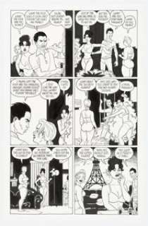 Jaime Hernandez | Love and Rockets V2#3 Story Page 8 Maggie Original Art (Fantagraphics, 2001).... | Heritage