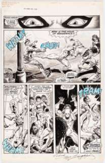 Pérez , George | George Pérez and Sonny Trinidad Deadly Hands of Kung Fu #30 Story Page 11 Original Art (Marvel, 1976).... | Heritage