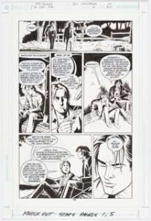 Guerra, Pia - Pia Guerra and José MarzÃ¡n Jr. Y: The Last Man #10 Story Page 15 Original Art (DC, 2003)....