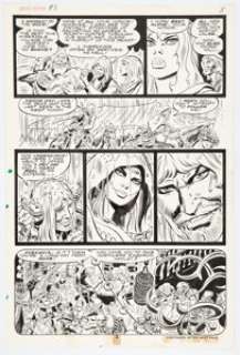 Thorne, Frank | Frank Thorne Marvel Feature #5 Story Page 3 Red Sonja Original Art (Marvel, 1976).... | Heritage