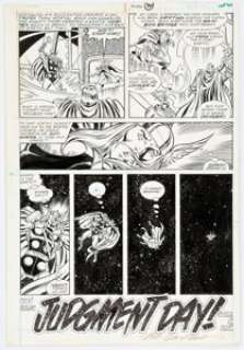 Frenz, Ron | Ron Frenz and Brett Breeding Thor #386 Story Page 22 Original Art (Marvel, 1987).... | Heritage