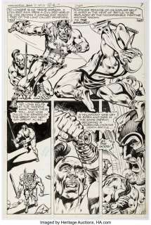 Grell, Mike | Mike Grell and Vince Colletta Warlord #22 Story Page 5 Original Art (DC, 1979).... | Heritage