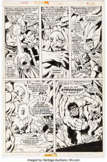 Buscema, Sal | Sal Buscema and Mike Esposito The Defenders #16 Story Page 2 Original Art (Marvel, 1974).... | Heritage