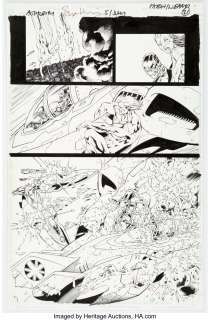 Hitch, Bryan - Bryan Hitch and Paul Neary The Authority #5 Story Page 21 Original Art (DC, 1999)....