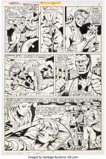 Wenzel, David - Dave Wenzel and Dan Green Marvel Team-Up #71 Story Page 2 Original Art (Marvel, 1978)....