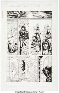 Doran, Colleen - Colleen Doran, Scott Elmer, and others Mutant X 2000 Story Page 8 Original Art (Marvel, 2000)....
