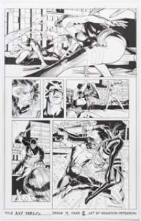 Peterson, Brandon - Brandon Peterson AVX Vs #4 Story Page 3 Daredevil vs. Psylocke Original Art (Marvel, 2012)....