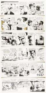 McWilliams, Al - Al McWilliams Dateline: Danger! Daily Comic Strips Group of 6 (Field Enterprises, 1969). ... (Total: 6 Original Art)