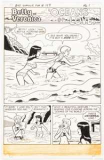 Decarlo, Dan | Dan DeCarlo Archie Giant Series Magazine #155 Story Page Original Art Group of 5 (Archie, 1968).... (Total: 5 Original Art) | Heritage