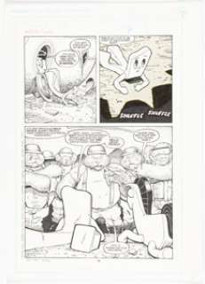 Adams, Arthur | Arthur Adams Gumby’s Winter Fun Special #1 Story Page 15 Original Art (Comico, 1988).... | Heritage