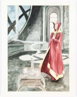 Green, Dan | Dan Green - Marvel Graphic Novel: Doctor Strange: Shamballa Ad Illustration Original Art (Marvel, c.1984).... | Heritage