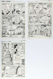 Delbo, José | José Delbo and Al Williamson Thundercats #17 Story Pages 3-5 Original Art (Marvel/Star, 1987).... (Total: 3 Original Art) | Heritage
