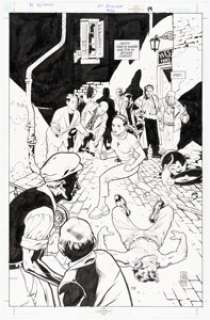 Jones, J. G. | J. G. Jones 100 Bullets #26 Splash Page 19 Original Art (DC/Vertigo, 2001). ... | Heritage