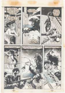 Mayo, Gonzalo | Gonzalo Mayo Vampirella #112 Story Page 9 Original Art (Warren, 1983).... | Heritage