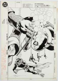 Erwin, Steve | Steve Erwin and Will Blyberg Deathstroke, the Terminator #31 Cover Original Art (DC, 1993).... | Heritage